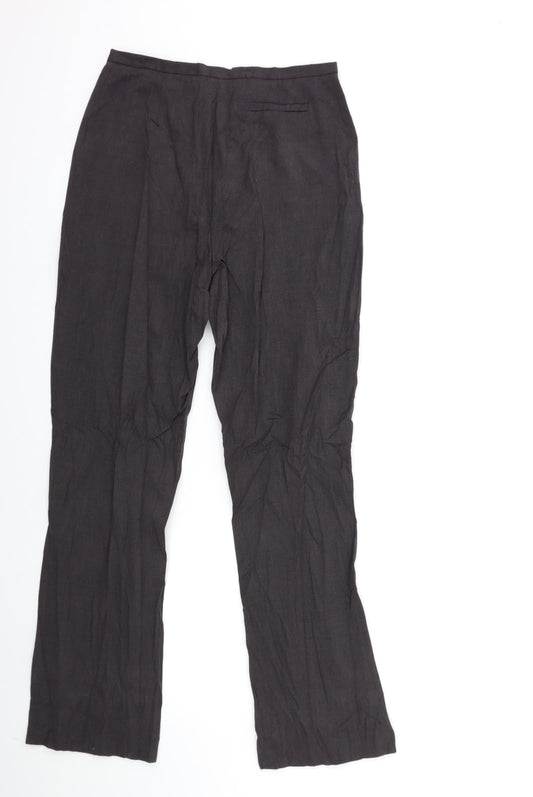 NEXT Womens Grey Trousers Size 10 L28 in