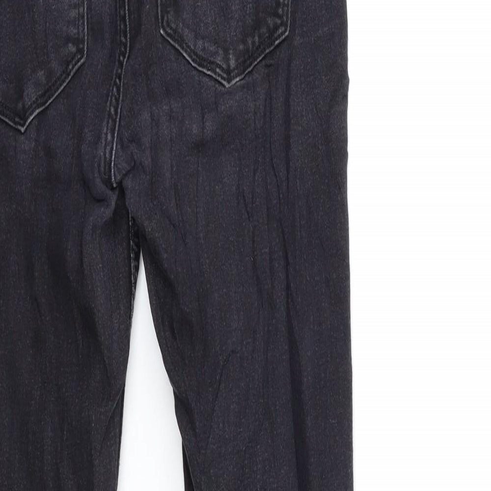 H&M Womens Black Denim Skinny Jeans Size 28 in L28 in