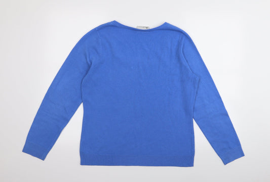 BHS Womens Blue Pullover Jumper Size 14