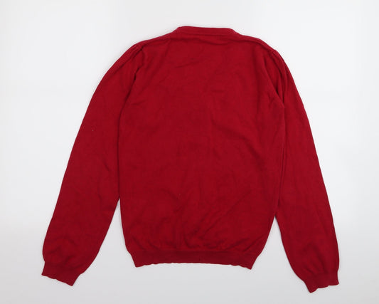 Nutmeg Girls Red Cardigan Jumper Size 12-13 Years - School Cardigan