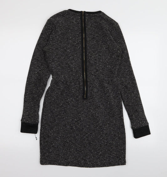 Topshop Womens Black Fit & Flare Size 10