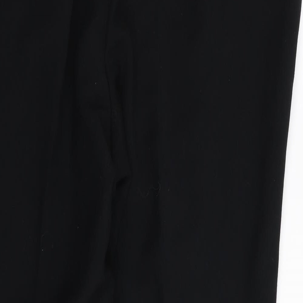 Preworn Womens Black Trousers Size 32 in L31 in