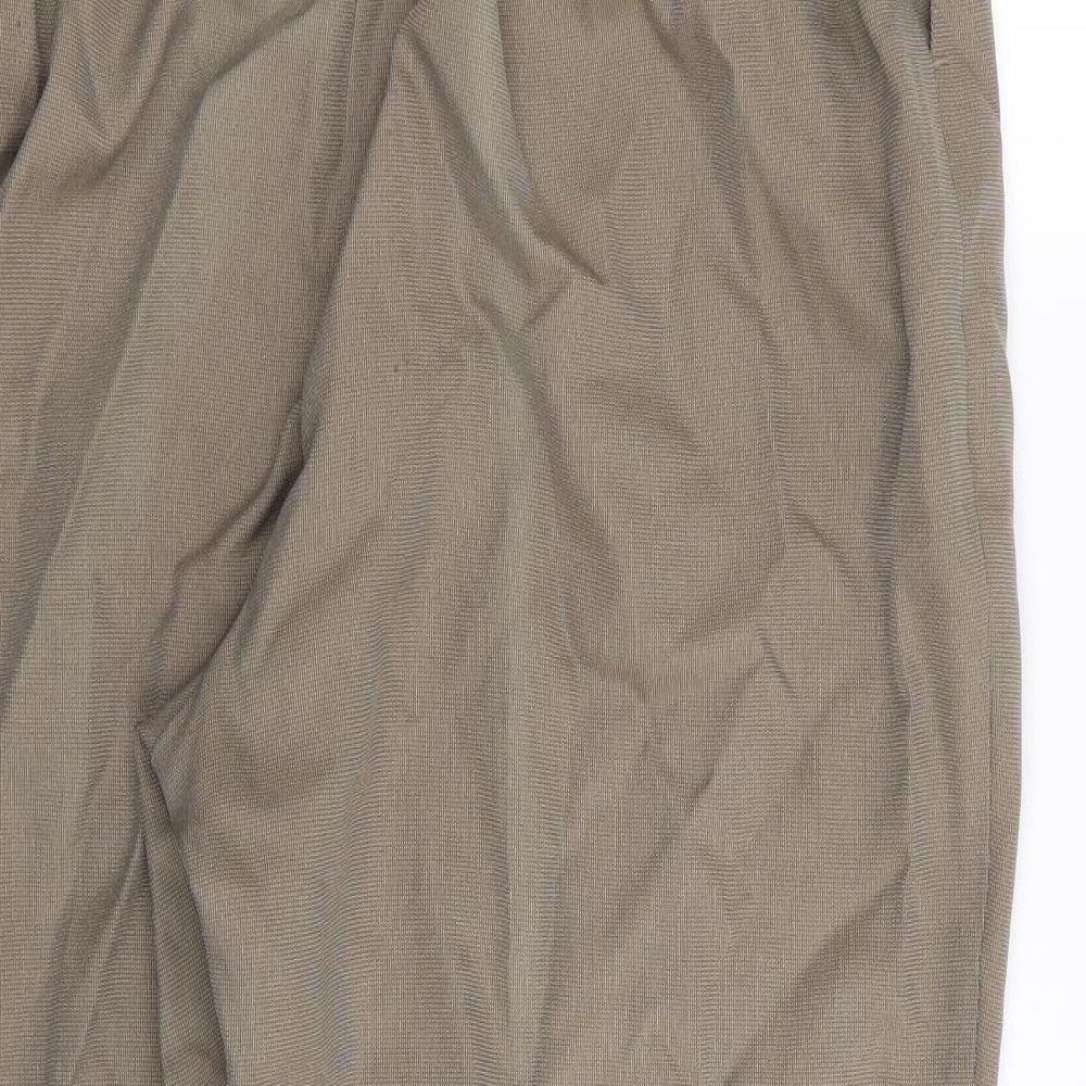 M&S Womens Brown Trousers Size 30 in L22 in