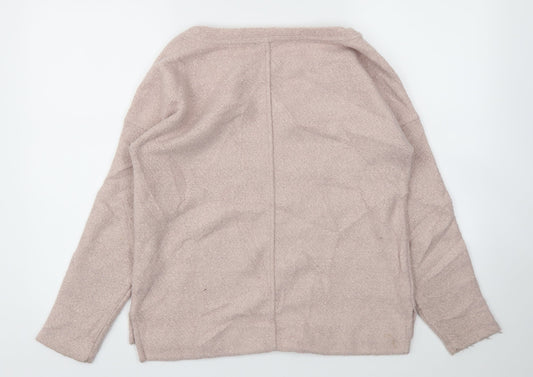 M&S Womens Pink Pullover Jumper Size 12