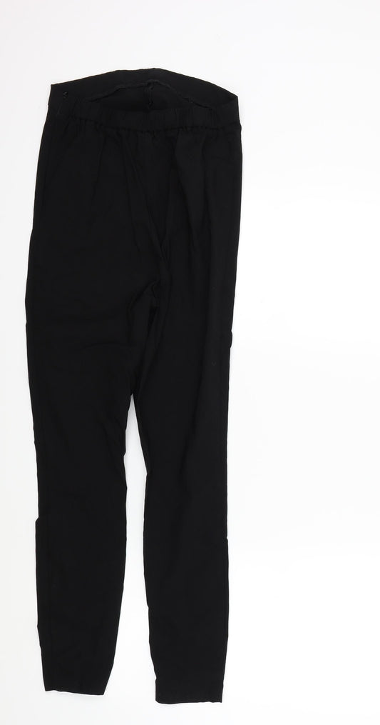 osos Womens Black Trousers Size 10 L26 in