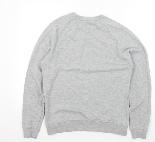 OSOS Mens Grey Pullover Jumper Size M
