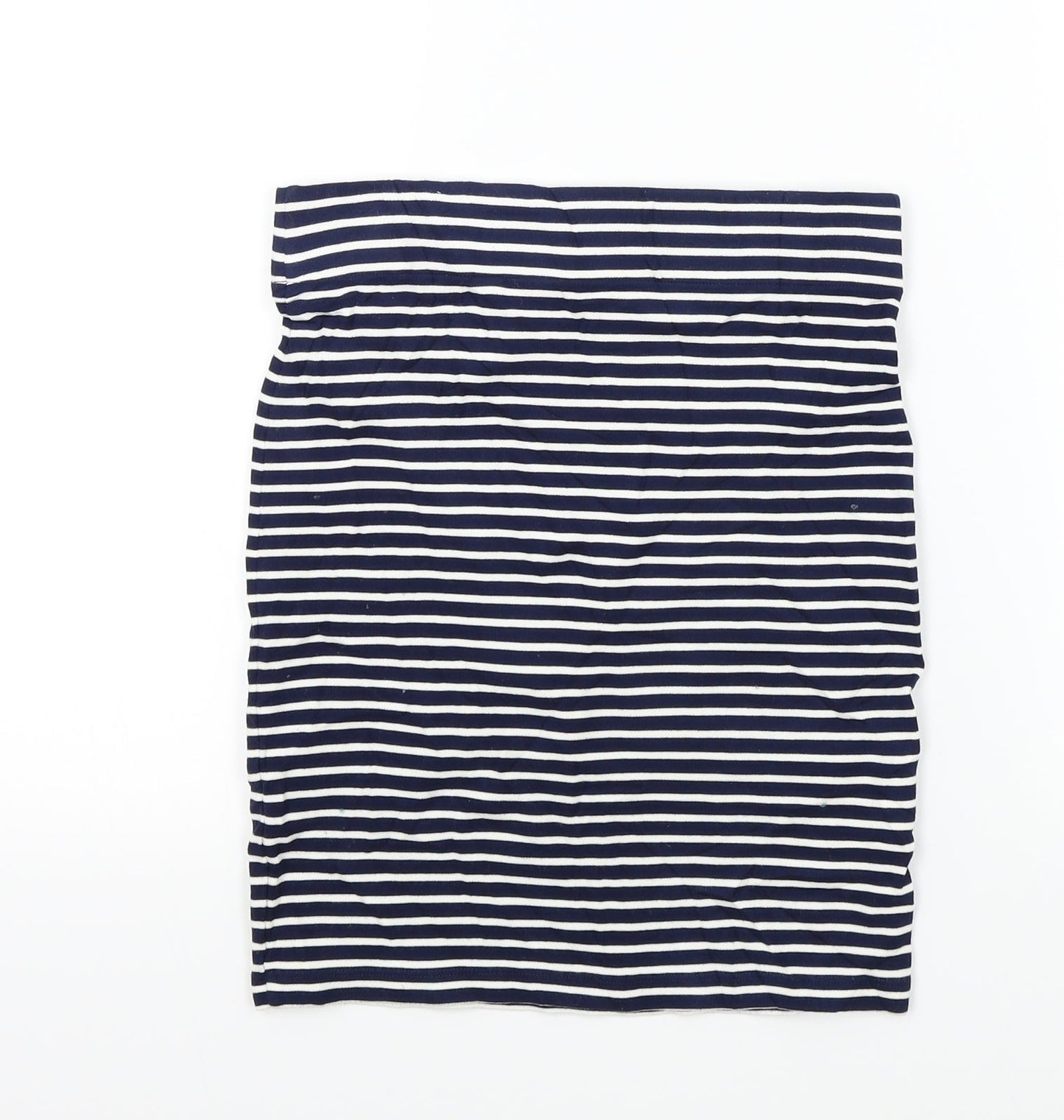 Jack Wills Womens Blue Striped A-Line Skirt Size 6