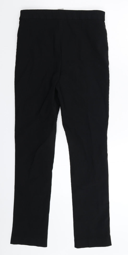 Anko Womens Black Trousers Size 12 L29 in