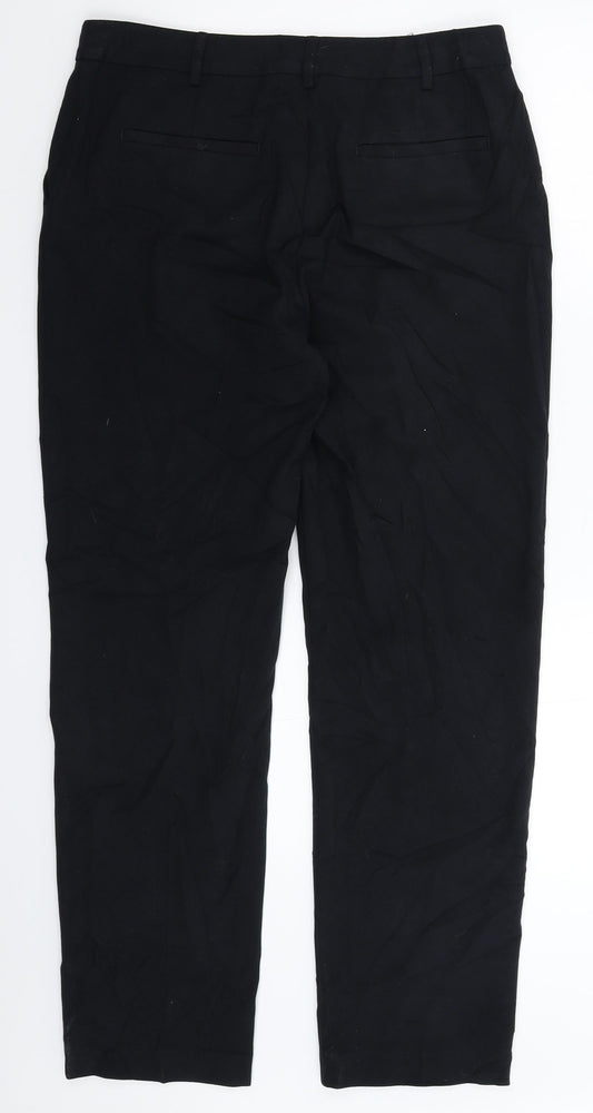 Marks and Spencer Womens Blue Trousers Size 12 L30 in