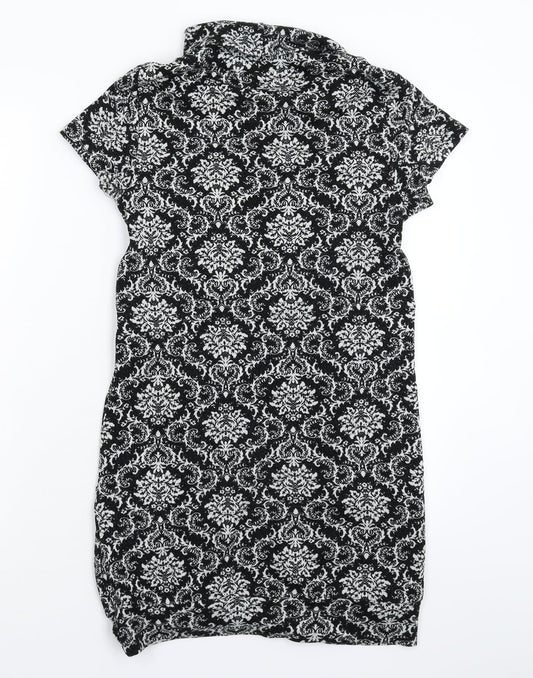 Apricot Womens Black Jumper Dress Size 8