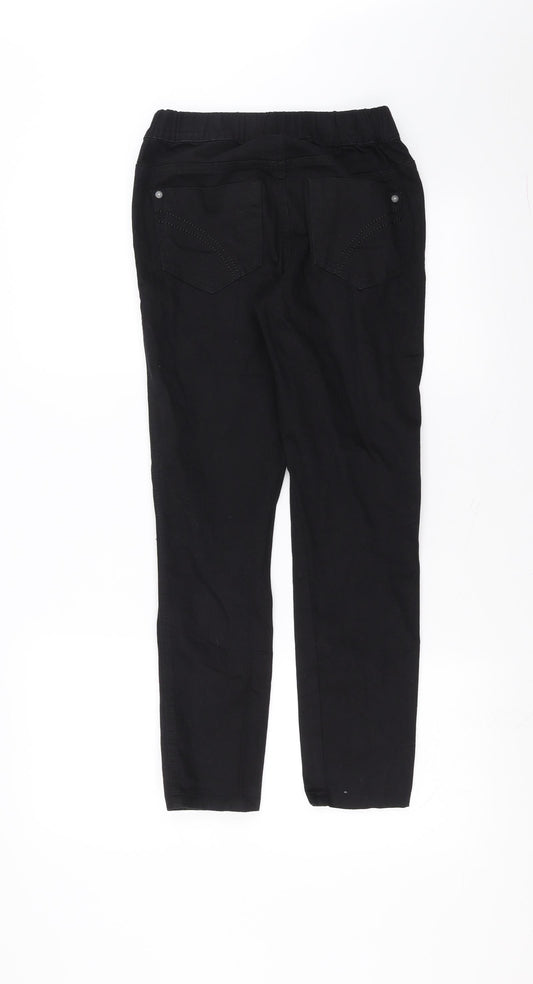 Sainsburys Womens Black Denim Jegging Jeans Size 8 L26 in