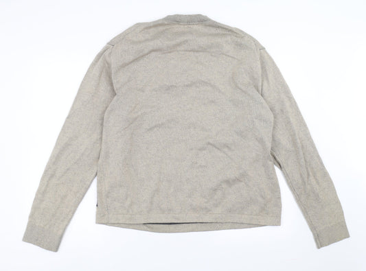 River Island Mens Beige Pullover Jumper Size XL