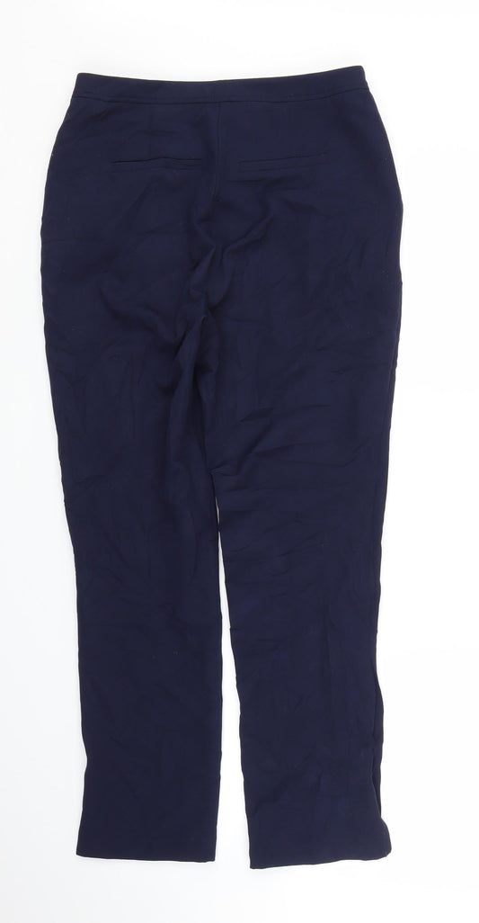 ASOS Womens Blue Carrot Trousers Size 8 L25 in