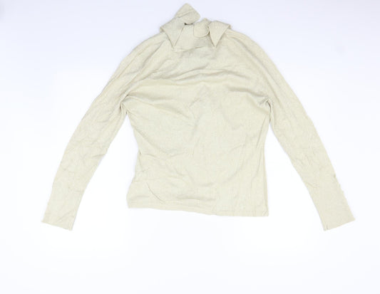 kalico Womens Beige Pullover Jumper Size 10
