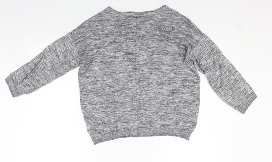 H&M Womens Green Pullover Jumper Size S