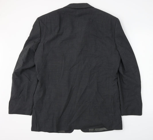 Cezani Mens Black Jacket Blazer Size 42