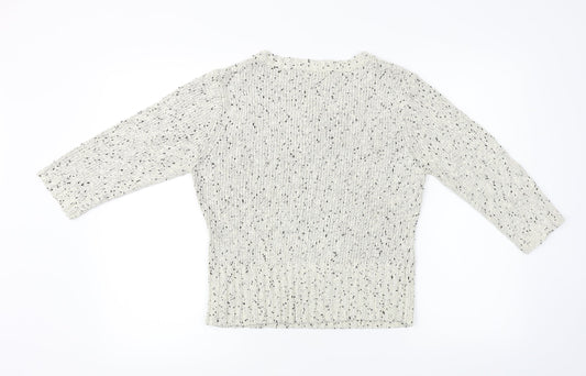 Kaliko Womens Ivory Pullover Jumper Size 16