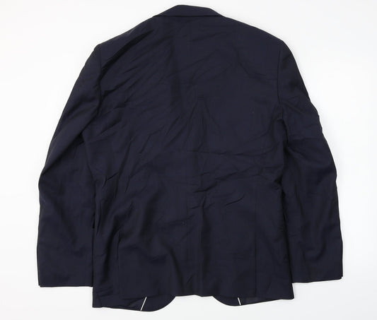 NEXT Mens Blue Tuxedo Blazer Size 42