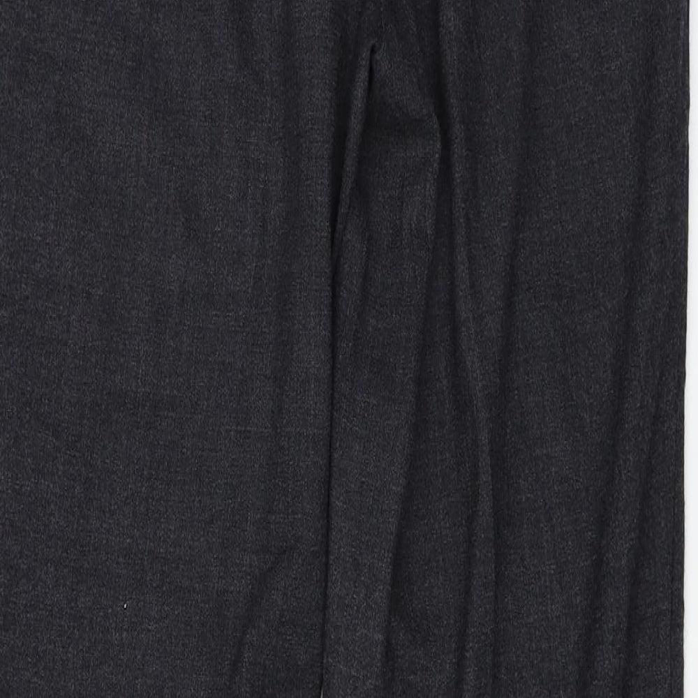 Marks and Spencer Womens Black Trousers Size 14 L26 in