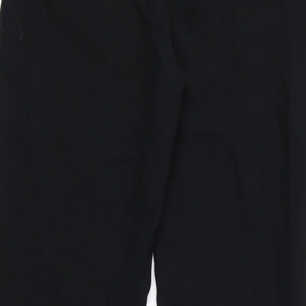 NEXT Womens Black Trousers Size 10 L30 in