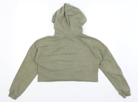 915 Generation Girls Green Pullover Hoodie Size 12-13 Years