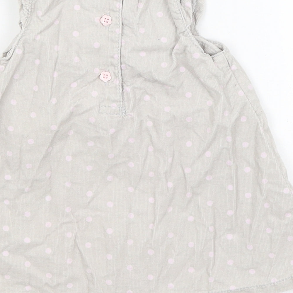 George Baby Grey Fit & Flare Size 0-3 Months