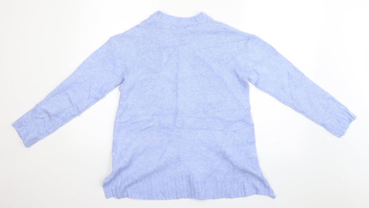 Marks and Spencer Womens Blue Pullover Jumper Size S