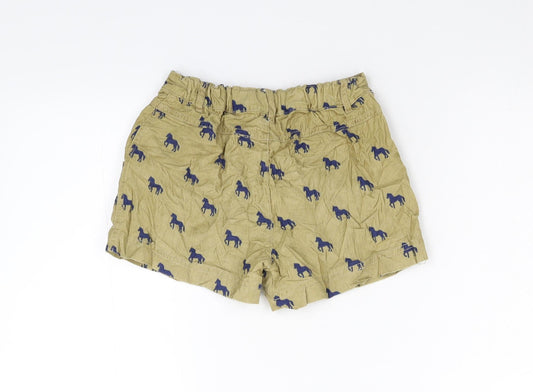 TU Girls Brown Bermuda Shorts Size 9 Years - Ponies