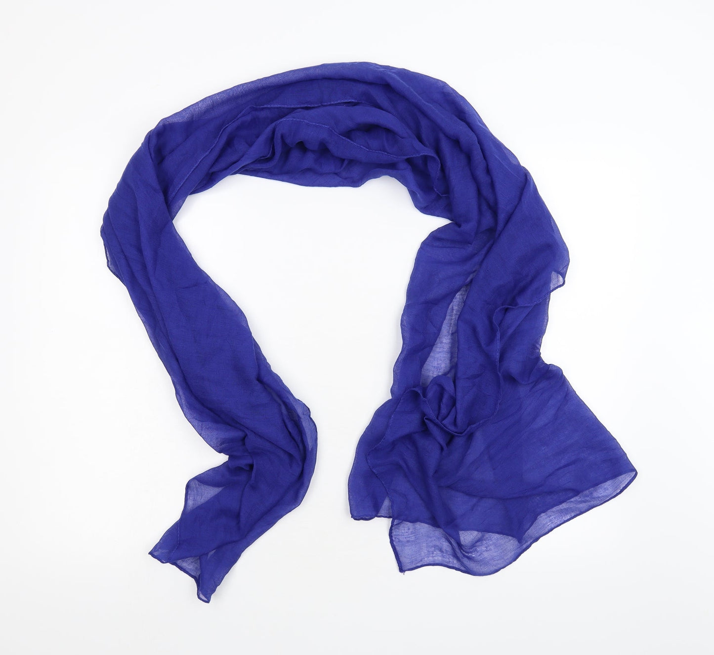 Preworn Womens Blue Scarf