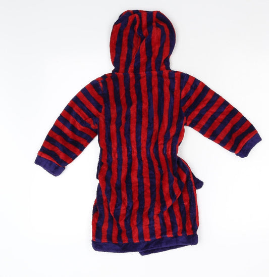 Mini Club Boys Multicoloured Solid Fleece Gown Size 3-4 Years