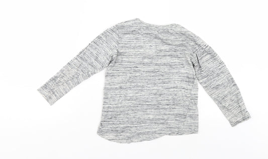 George Boys Grey Pullover Jumper Size 6-7 Years