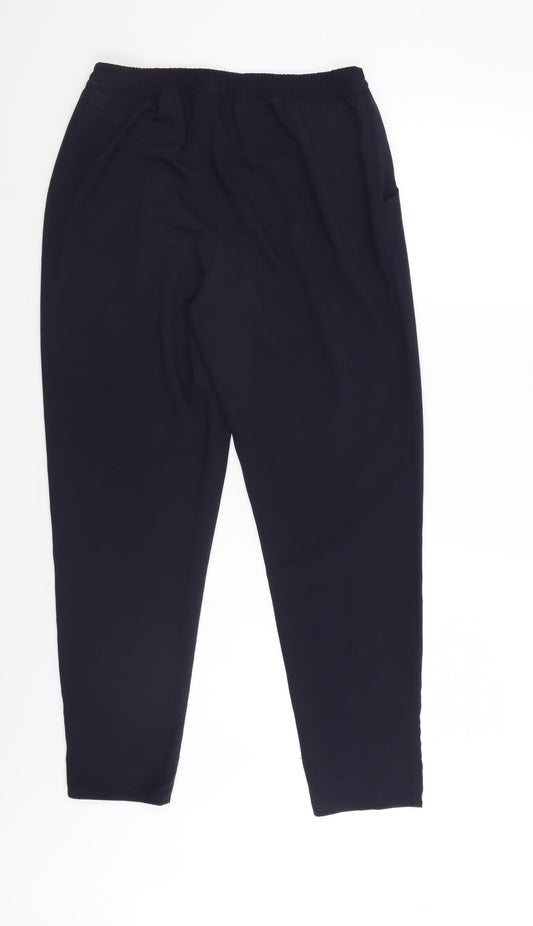 Divided Womens Blue Trousers Size 10 L28 in