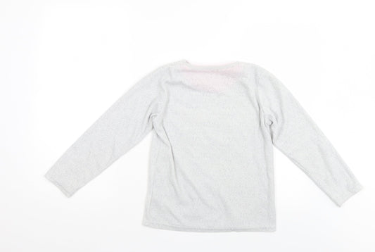 Primark Girls Grey Pyjama Top Size 9-10 Years
