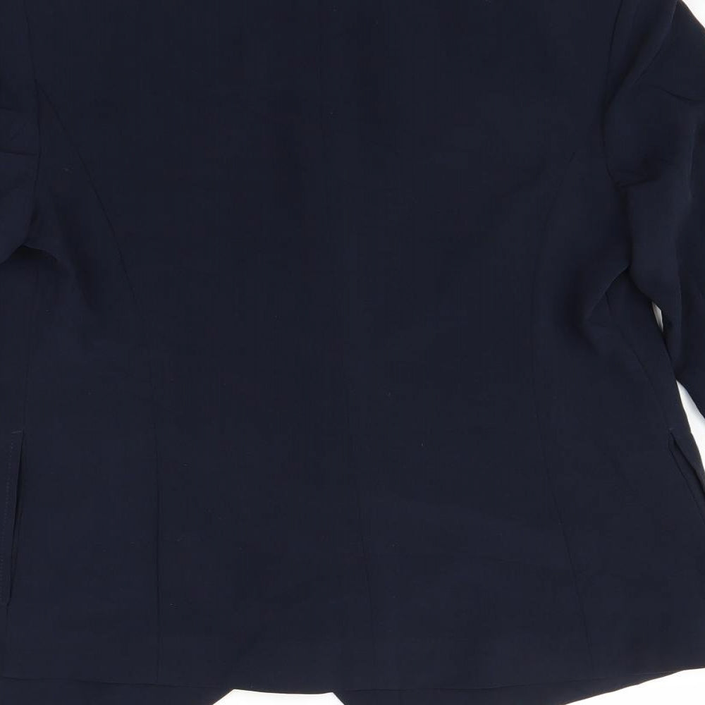 Marks and Spencer Womens Blue Jacket Blazer Size 10