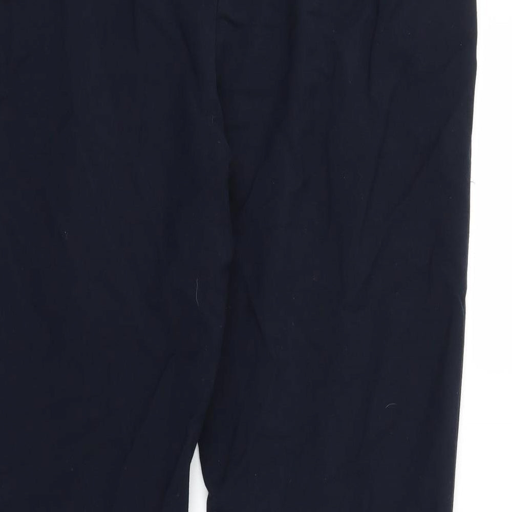 Classics Womens Blue Trousers Size 14 L25 in