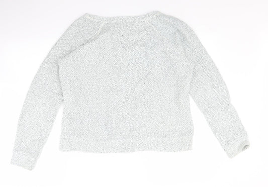 M&Co Womens Green Pullover Jumper Size 16