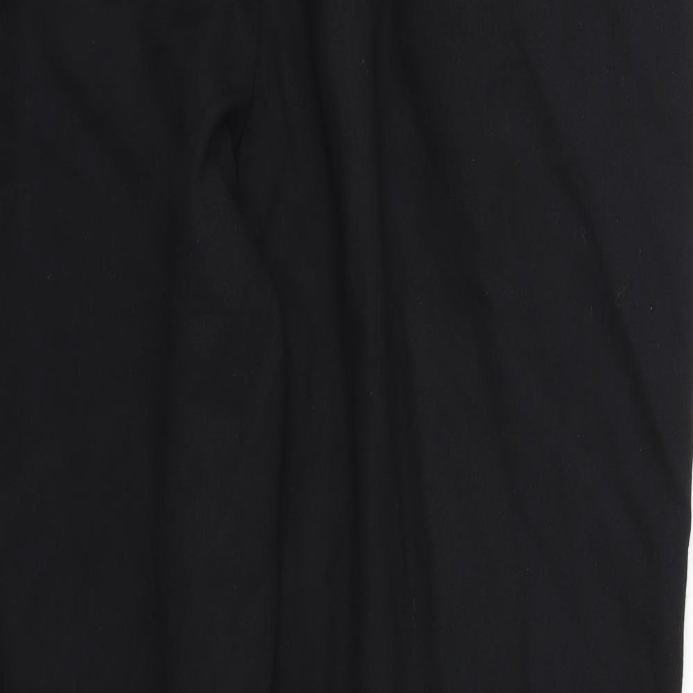 Preworn Womens Black Trousers Size M L30 in