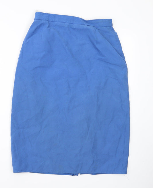frankenwalder Womens Blue Straight & Pencil Set Size 24