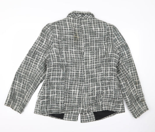 Preworn Womens Grey Jacket Size 16