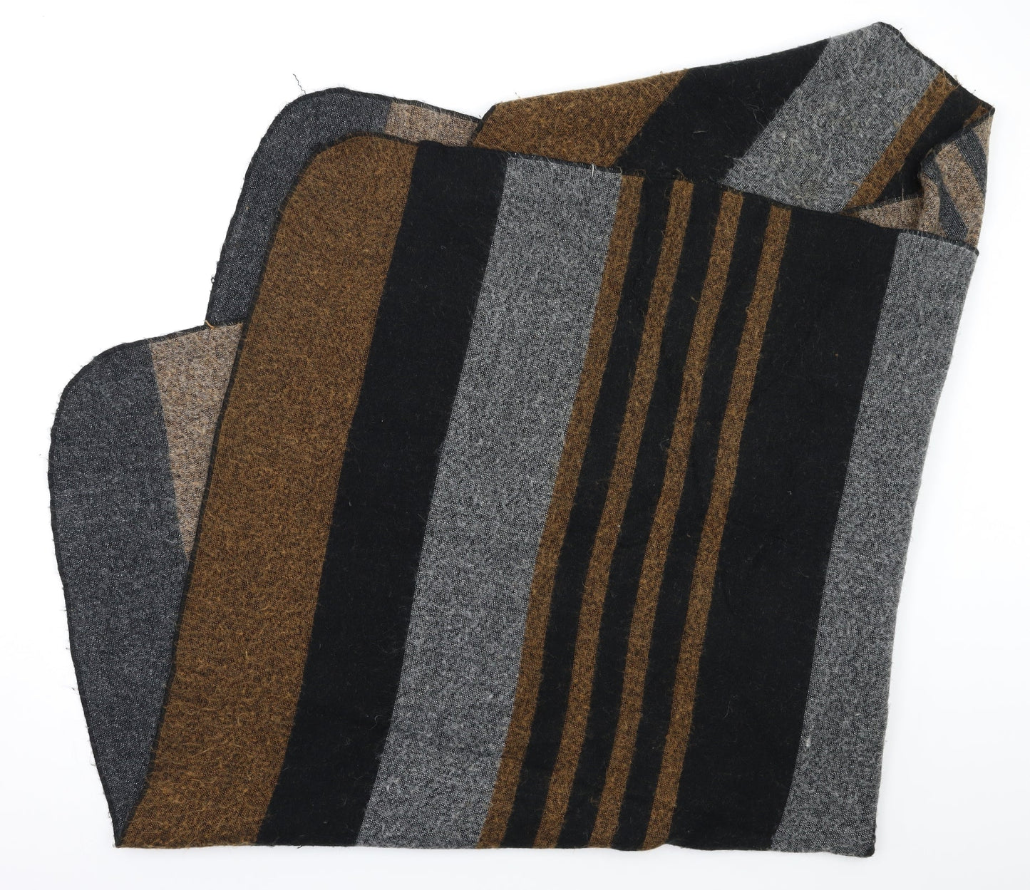 Preworn Womens Multicoloured Striped Shawl/Wrap