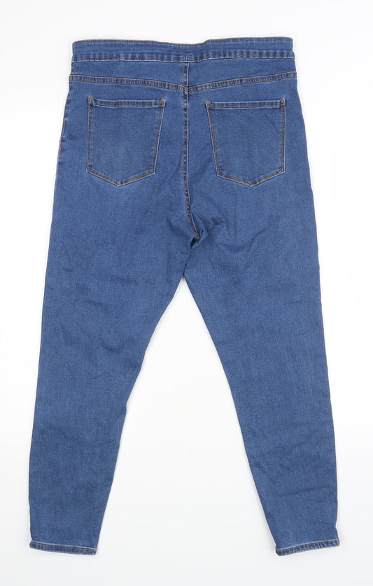 Denim co Womens Blue Skinny Jeans Size 10 L24 in