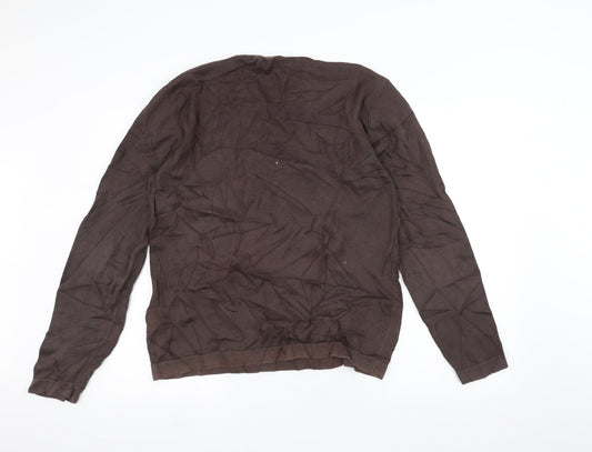 River Island Womens Brown Pullover Jumper Size M