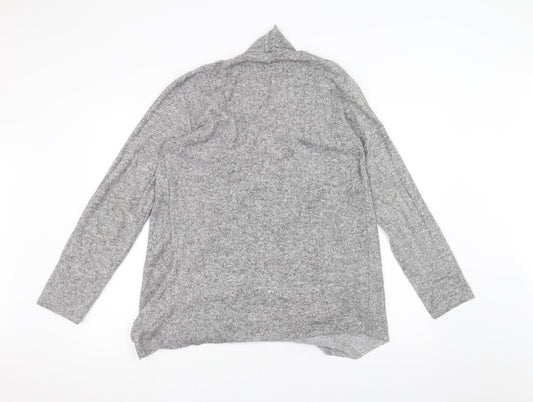 H&M Womens Grey Jacket Coatigan Size S