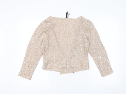 Preworn Womens Pink Cardigan Jumper Size M