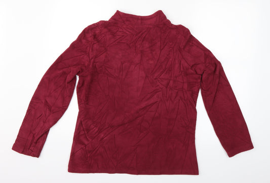 St Michael Womens Red Pullover Jumper Size 14