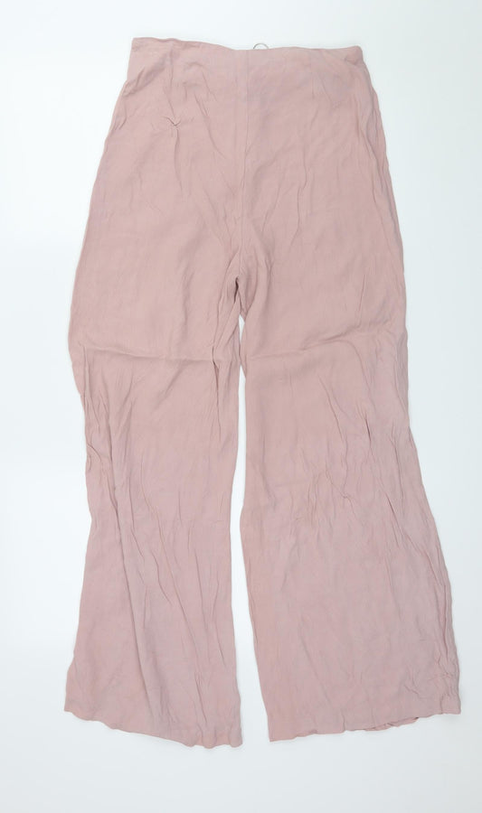 Glassons Womens Pink Trousers Size 8 L29 in