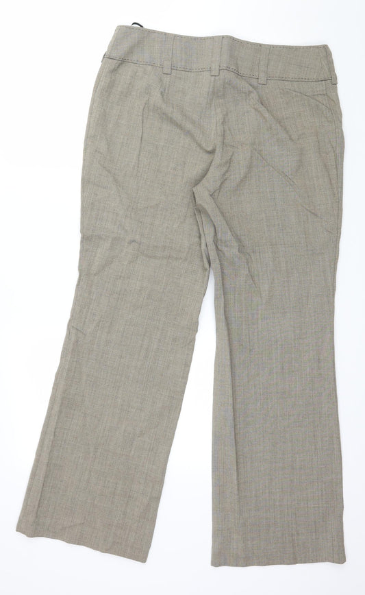 Marks and Spencer Womens Brown Trousers Size 14 L20 in