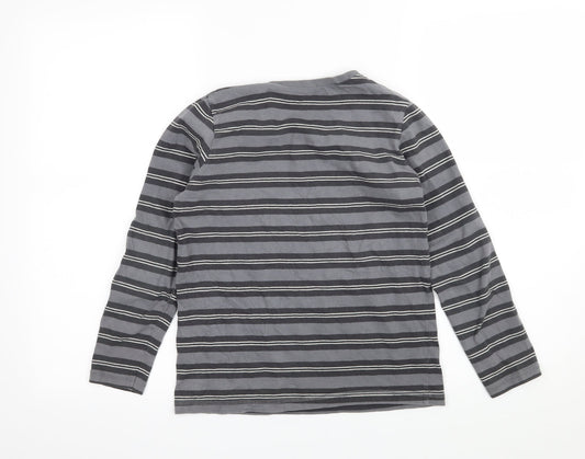 George Boys Grey Jersey Basic T-Shirt Size 10-11 Years