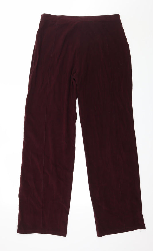Rapport Womens Red Trousers Size M L31 in