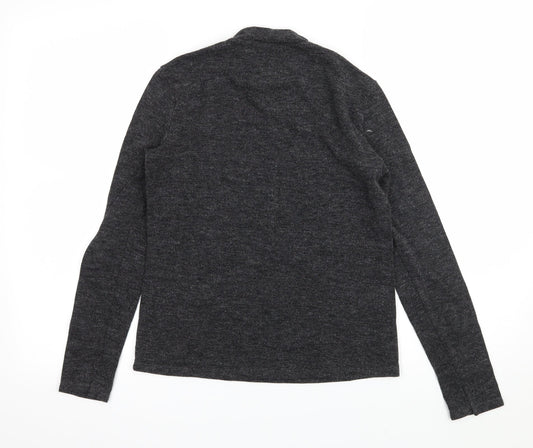 Mango Womens Grey Knit Pullover Jumper Size S